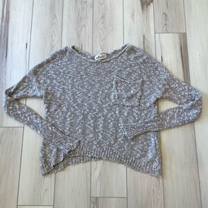 Hollister Knit Crop Sweater